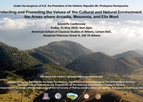 Protecting and Promoting the Values of the Cultural and Natural Environment in the Areas where Arcadia, Messinia and Elis Meet